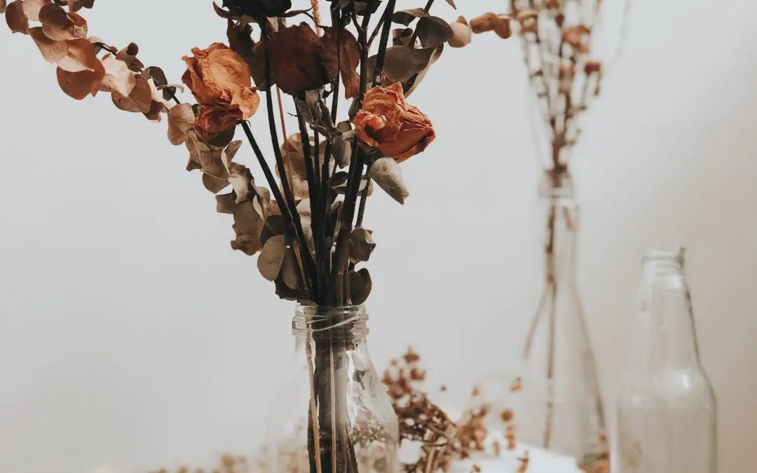 dried flowers are better than silk flowers